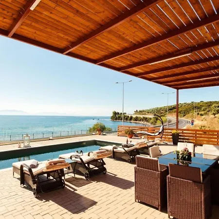 Seaside Summer Bliss - Aurora Luxury Pool Paradise Petalidi Exterior photo