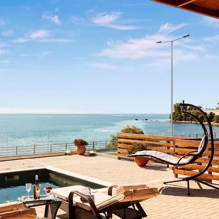 Seaside Summer Bliss - Aurora Luxury Pool Paradise Petalidi Exterior photo